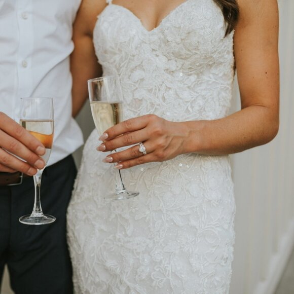 L'amour by Calla Blanche Daenerys - Wedding dress in Ivory/ivory size 4 - Picture 3 of 7